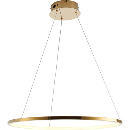 Lampa wisząca Circle Slim LED 60cm złota | Step