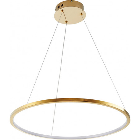 Lampa wisząca Circle Slim LED 60cm złota | Step