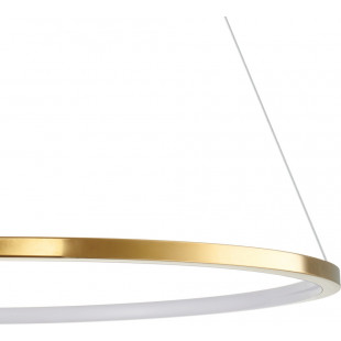 Lampa wisząca Circle Slim LED 60cm złota | Step