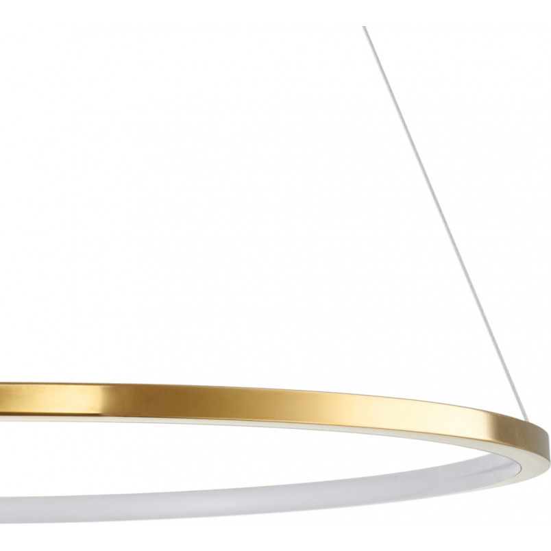 Lampa wisząca Circle Slim LED 60cm złota | Step