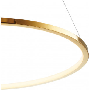 Lampa wisząca Circle Slim LED 60cm złota | Step