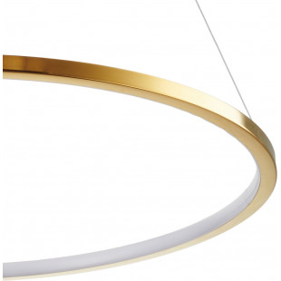 Lampa wisząca Circle Slim LED 60cm złota | Step