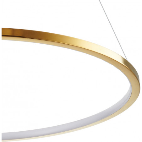 Lampa wisząca Circle Slim LED 60cm złota | Step