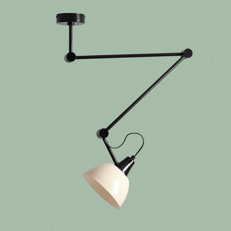 Lampa sufitowa Aida Gloss | Retro, Metalowa | Aldex
