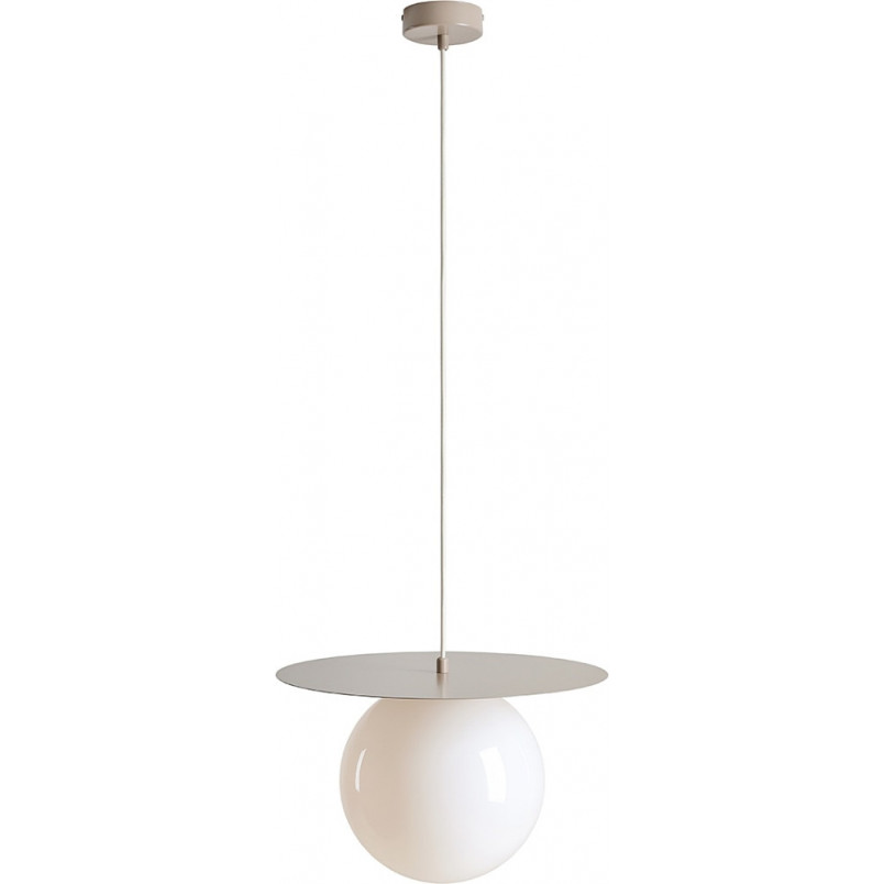 Lampa wisząca Loop biała - Aldex | Szkło, E27