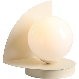 Lampa stołowa Loop | Aldex - Szkło, Biały/Kremowy | Kup Online