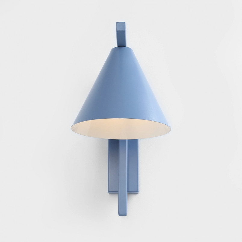 Kinkiet stożek Form Dusty Blue Aldex | Retro Design