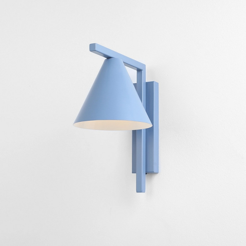 Kinkiet stożek Form Dusty Blue Aldex | Retro Design