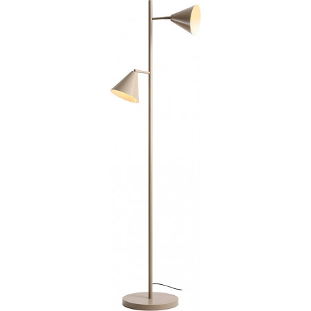Lampa podłogowa Form beżowa Aldex | Retro i funkcjonalna