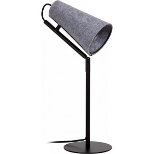Lampa stołowa szara Lucide Bensen | Nowoczesne oświetlenie
