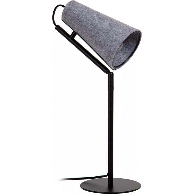Lampa stołowa szara Lucide Bensen | Nowoczesne oświetlenie