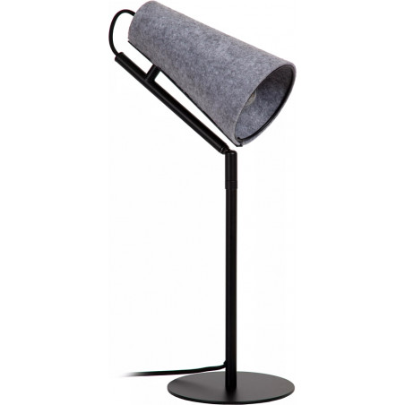 Lampa stołowa szara Lucide Bensen | Nowoczesne oświetlenie