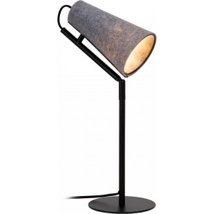 Lampa stołowa szara Lucide Bensen | Nowoczesne oświetlenie
