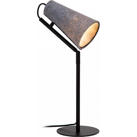 Lampa stołowa szara Lucide Bensen | Nowoczesne oświetlenie