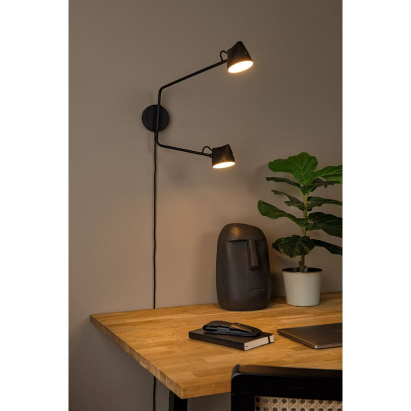 Kinkiet podwójny LED Milne | Lucide - Nowoczesny design