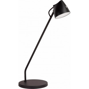 Lampa na biurko z włącznikiem dotykowym Milne LED czarna Lucide