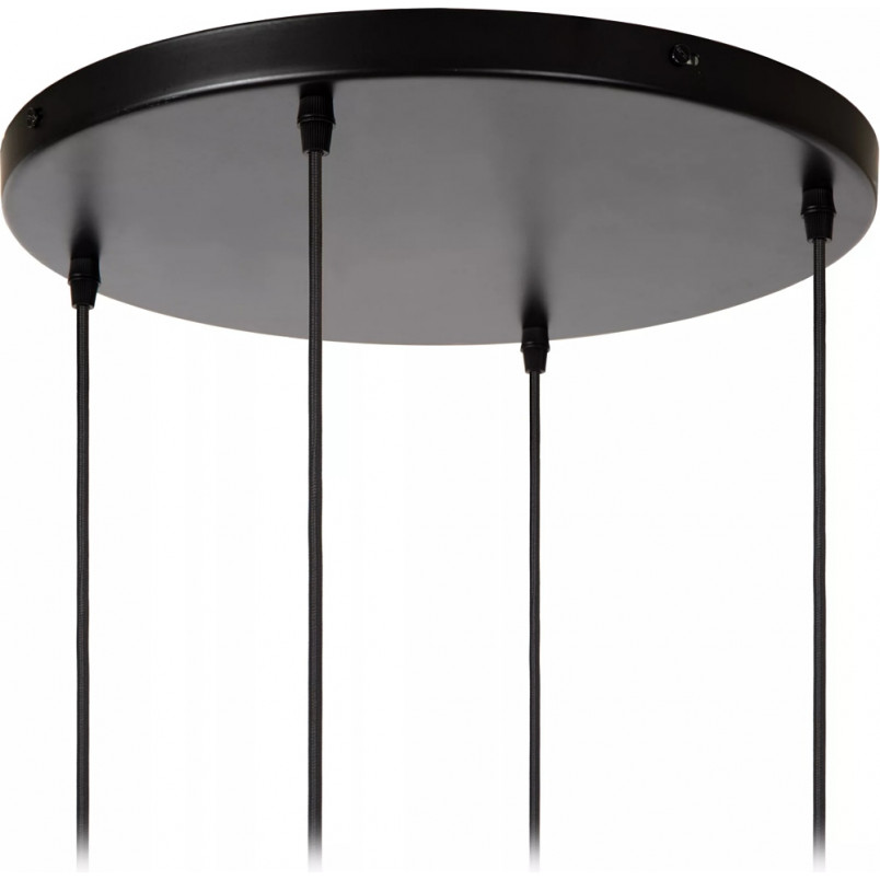 Lampa wisząca Cinzia | Biała porcelana, 3 punkty | Lucide