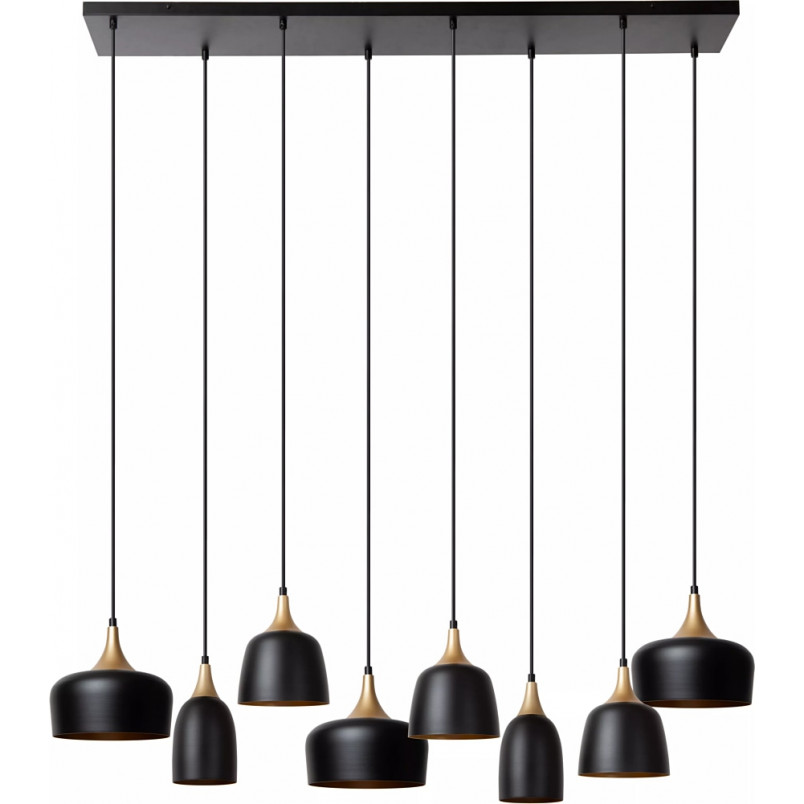 Lampa wisząca Chayanne 125cm czarna Lucide | Sklep z lampami