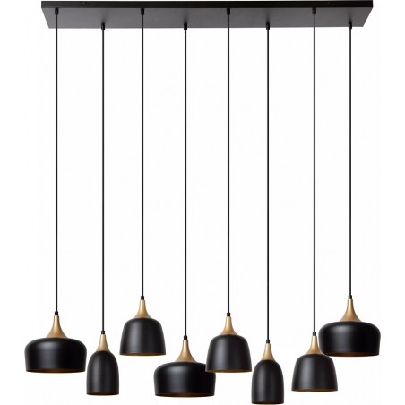 Lampa wisząca Chayanne 125cm czarna Lucide | Sklep z lampami