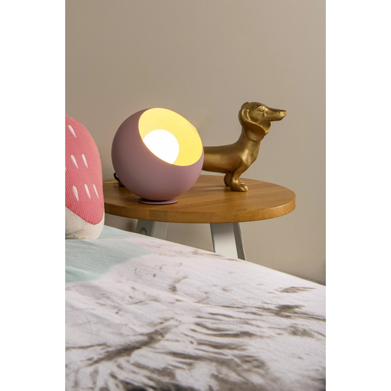 Lampa stołowa Lucide Doredos - Różowa kula | Oświetlenie