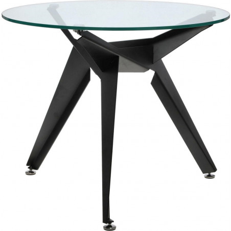 Stół szklany okrągły Troy 90cm - Intesi | Elegancki design