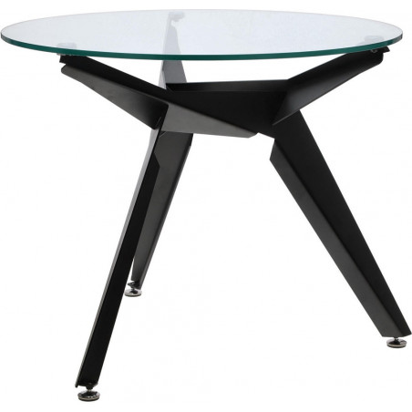 Stół szklany okrągły Troy 90cm - Intesi | Elegancki design