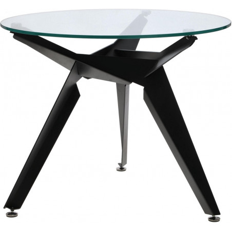 Stół szklany okrągły Troy 90cm - Intesi | Elegancki design