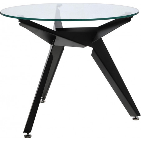 Stół szklany okrągły Troy 90cm - Intesi | Elegancki design