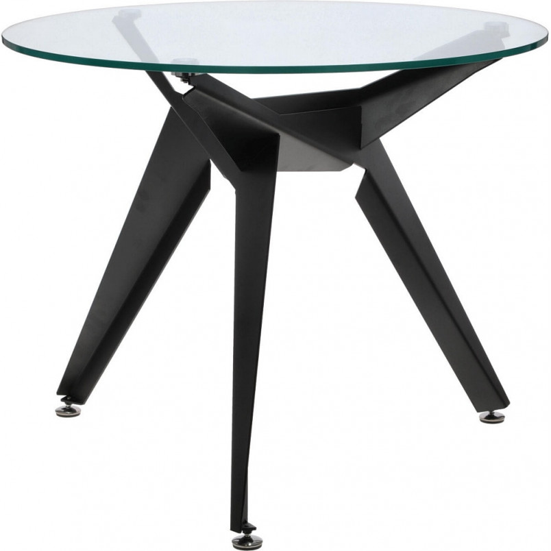 Stół szklany okrągły Troy 90cm - Intesi | Elegancki design