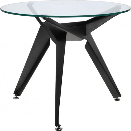 Stół szklany okrągły Troy 90cm - Intesi | Elegancki design