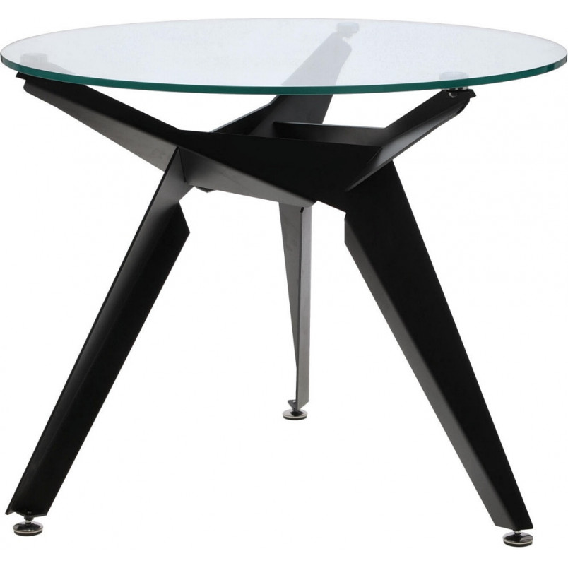 Stół szklany okrągły Troy 90cm - Intesi | Elegancki design
