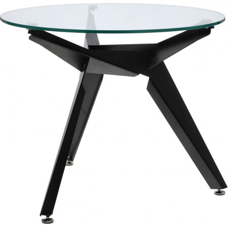 Stół szklany okrągły Troy 90cm - Intesi | Elegancki design