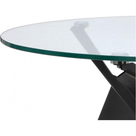 Stół szklany okrągły Troy 90cm - Intesi | Elegancki design