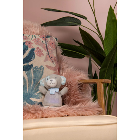 Lampka Nocna Dolly Dog Lucide - Muzyka, LED, Szara