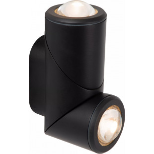 Kinkiet zewnętrzny Erin II LED czarny | Lucide