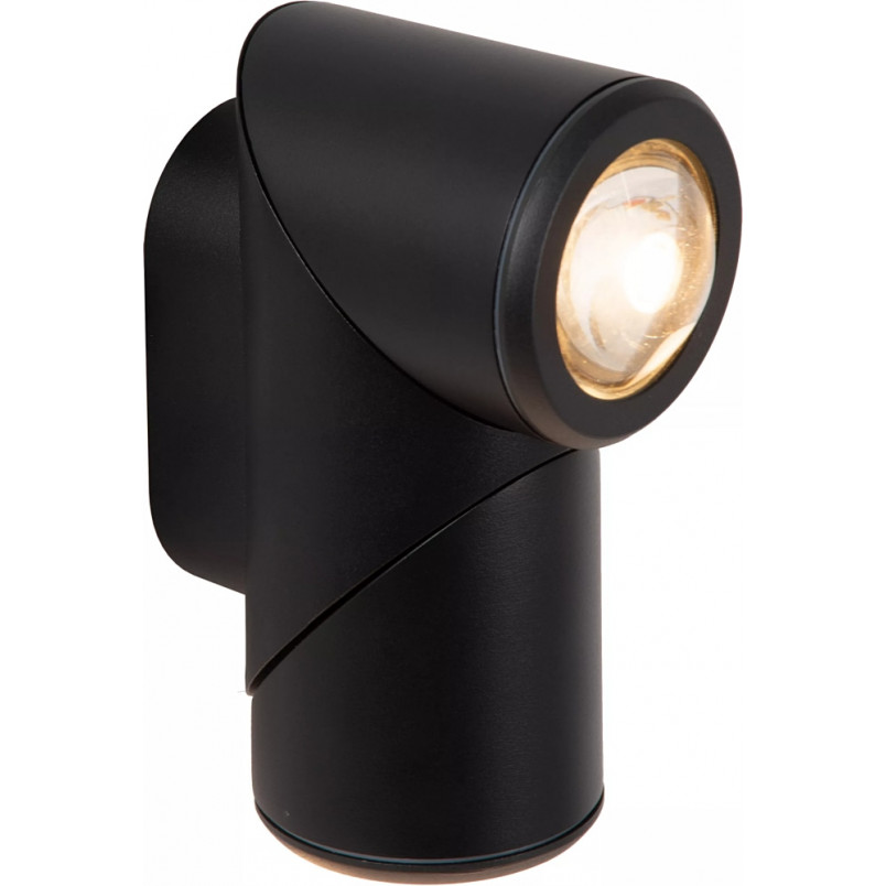 Kinkiet zewnętrzny Erin II LED czarny | Lucide