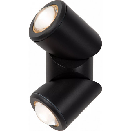 Kinkiet zewnętrzny Erin II LED czarny | Lucide