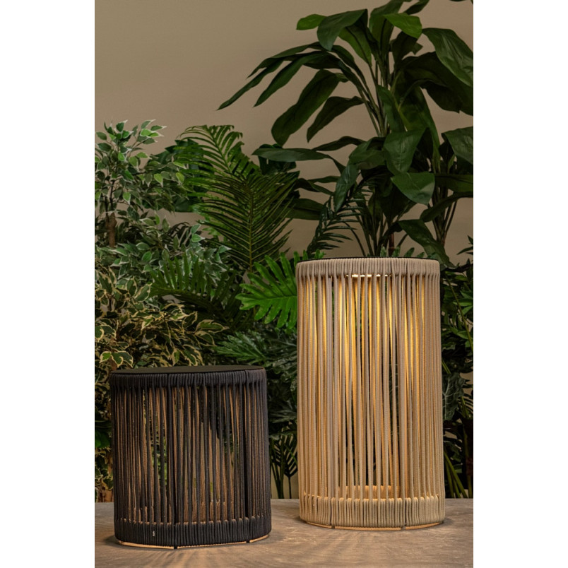 Lampa zewnętrzna Pingi LED | Nowoczesny design, czarna | Lucide