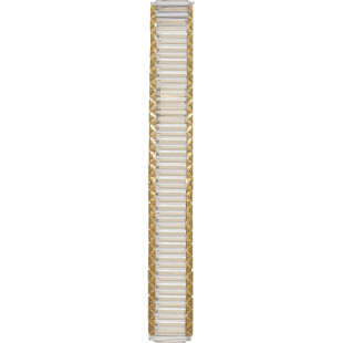 Kinkiet kryształowy glamour Queen LED II 60cm przeźroczysty / złoty
