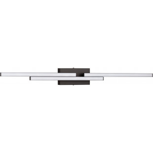 Kinkiet nad lustro w łazience Modernos LED 96,5cm czarny mat