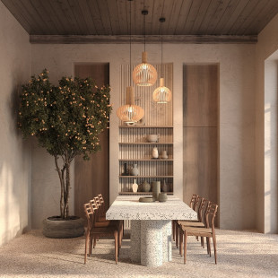 Lampa wisząca Roots III Maytoni | Skandynawski design
