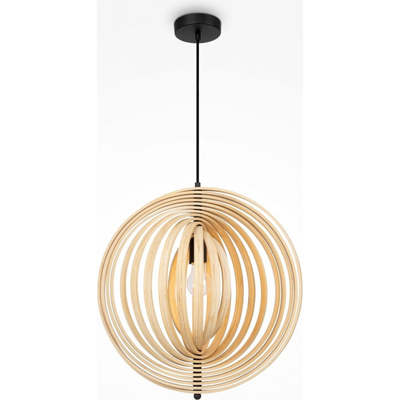 Lampa wisząca drewniana Roots Maytoni - Skandynawski design
