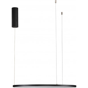 Lampa wisząca Cirkel LED | Nowoczesna lampa okrągła czarna