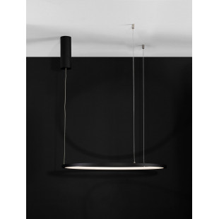 Lampa wisząca Cirkel LED | Nowoczesna lampa okrągła czarna