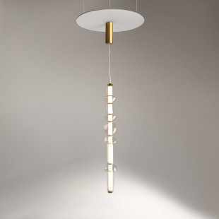 Lampa Wisząca Cosmo LED Maytoni - Szkło, Mosiądz | Kup Teraz