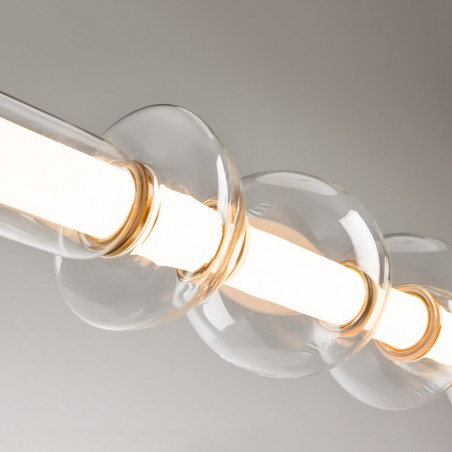 Lampa Wisząca Cosmo LED Maytoni - Szkło, Mosiądz | Kup Teraz