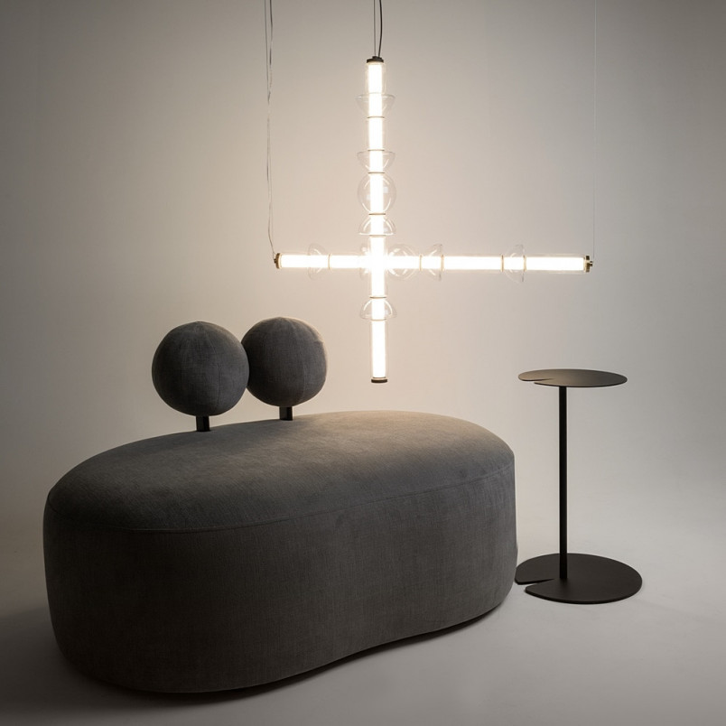 Lampa Wisząca Cosmo LED Maytoni - Szkło, Mosiądz | Kup Teraz