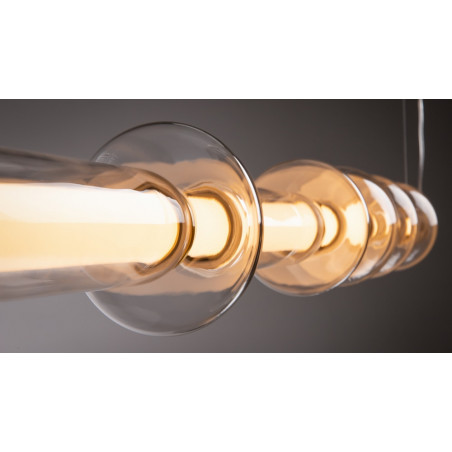 Lampa Wisząca Cosmo LED Maytoni - Szkło, Mosiądz | Kup Teraz