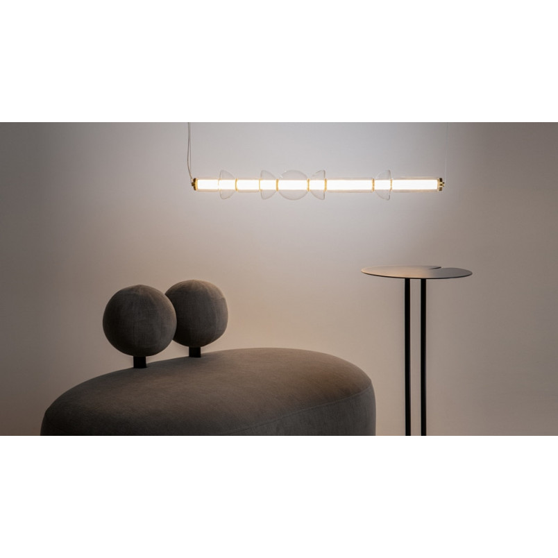 Lampa Wisząca Cosmo LED Maytoni - Szkło, Mosiądz | Kup Teraz
