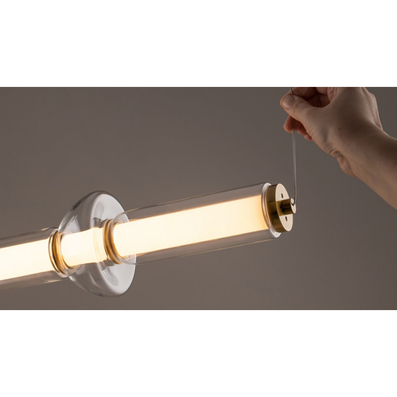 Lampa Wisząca Cosmo LED Maytoni - Szkło, Mosiądz | Kup Teraz
